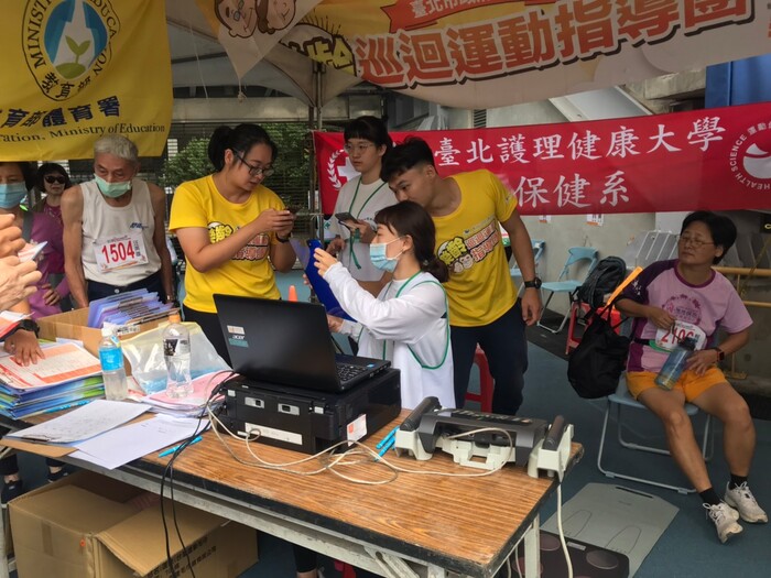 109學年度 USR銀髮族功能性體適能檢測圖片