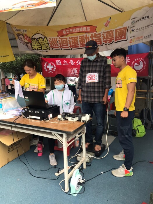 109學年度 USR銀髮族功能性體適能檢測圖片