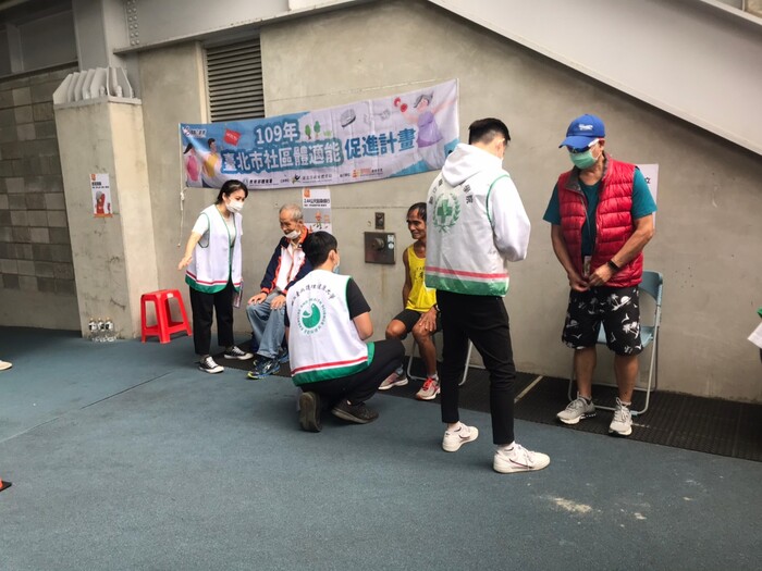 109學年度 USR銀髮族功能性體適能檢測圖片