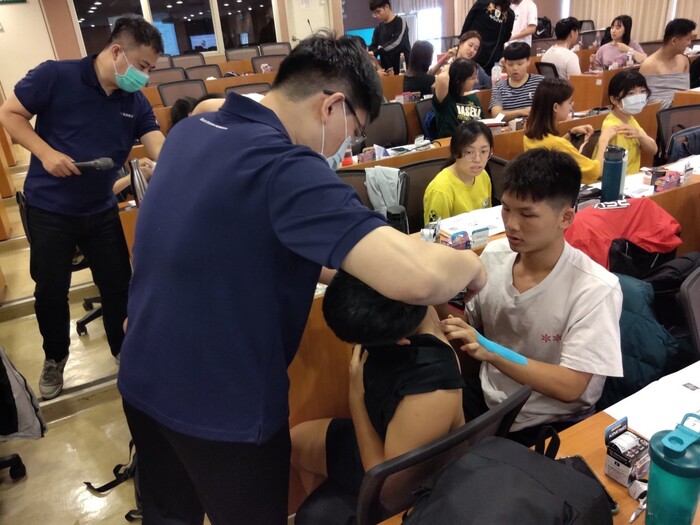 108學年度 肌能系貼紮研習課程圖片