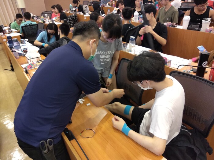 108學年度 肌能系貼紮研習課程圖片