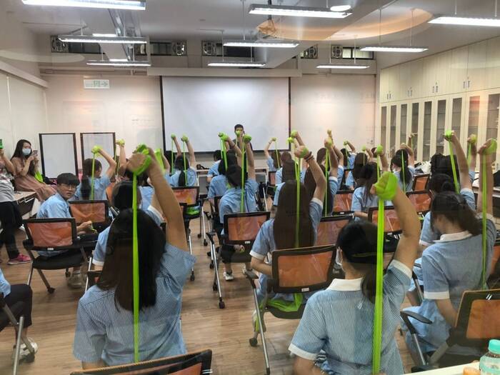 108學年度 高齡運動保健與預防體驗課程 (二)圖片