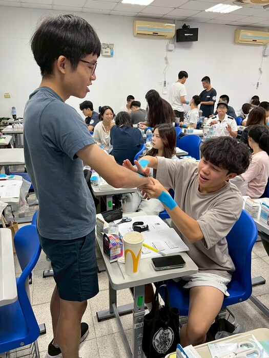 113學年度北護貼紮圖片